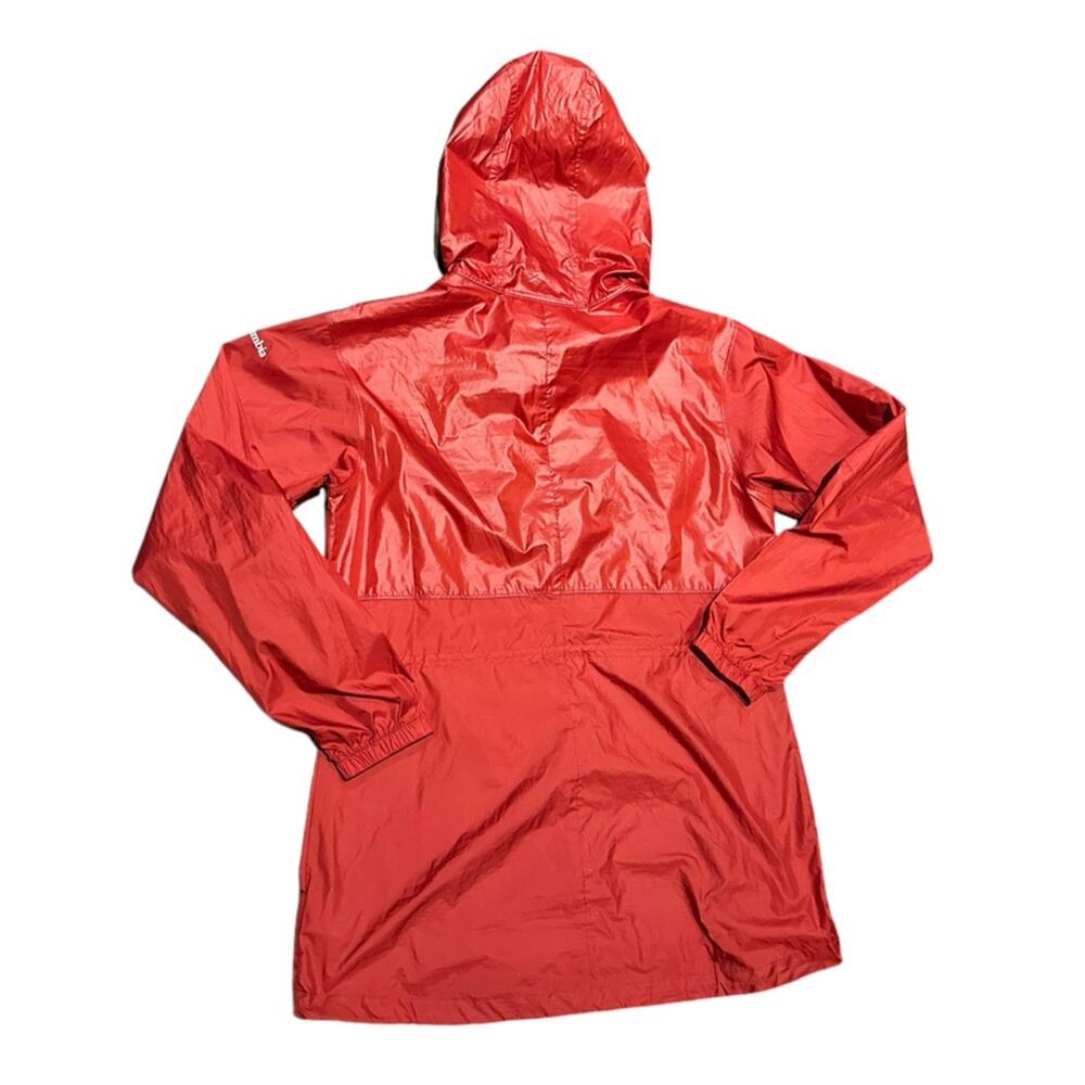 OU University of Oklahoma Red Longline Windbreaker Women’s Medium by Columbia - Picture 3 of 8